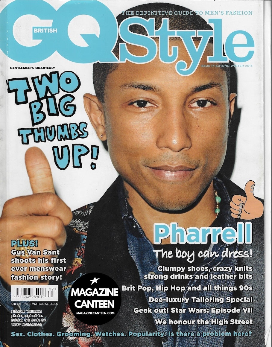 GQ Style Magazine 17 - Pharrell Williams – magazine canteen