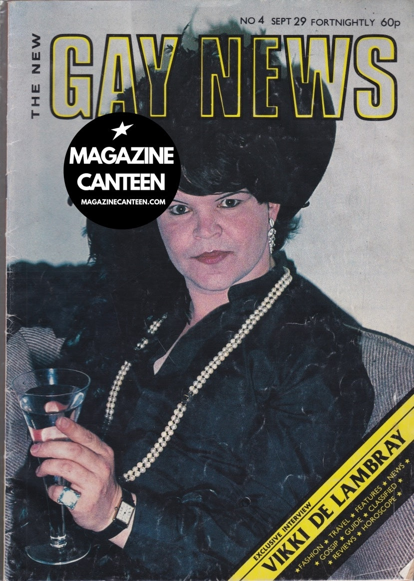 Gay News Magazine - Vikki De Lambray