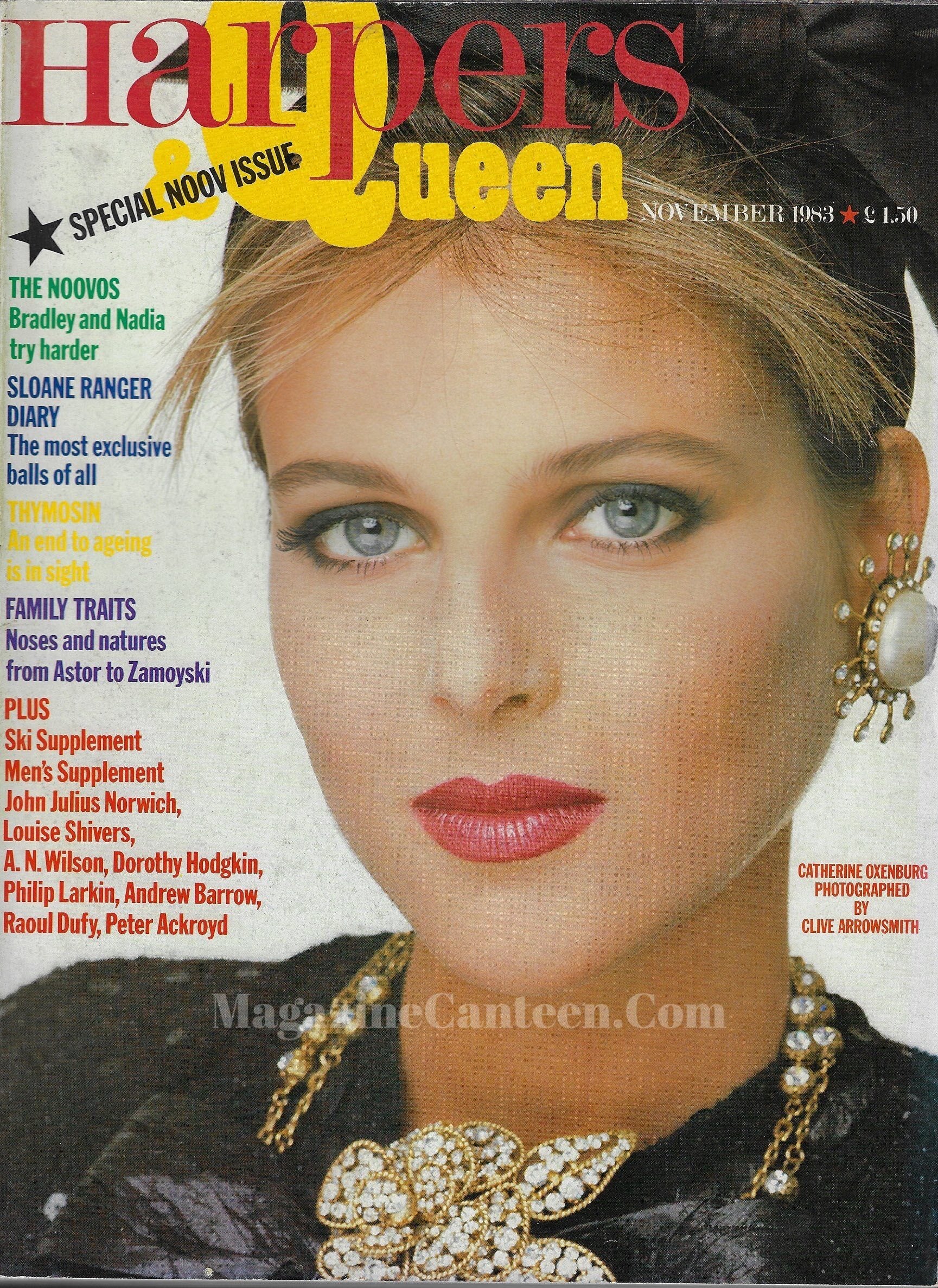 Harpers & Queen Magazine - Catherine Oxenberg