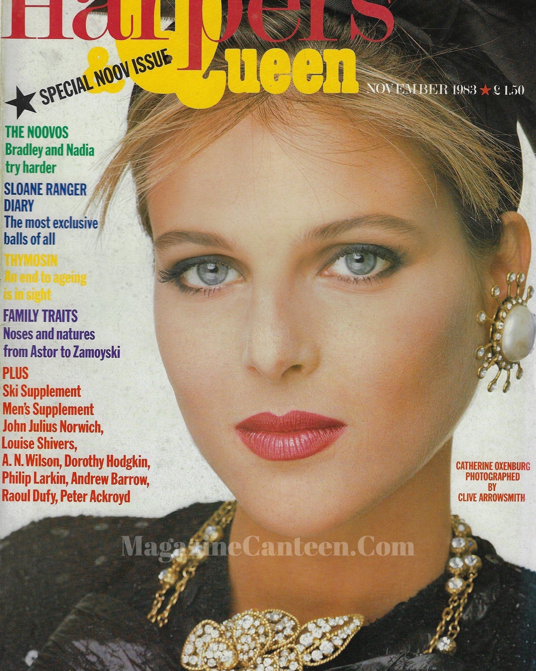 Harpers & Queen Magazine - Catherine Oxenberg