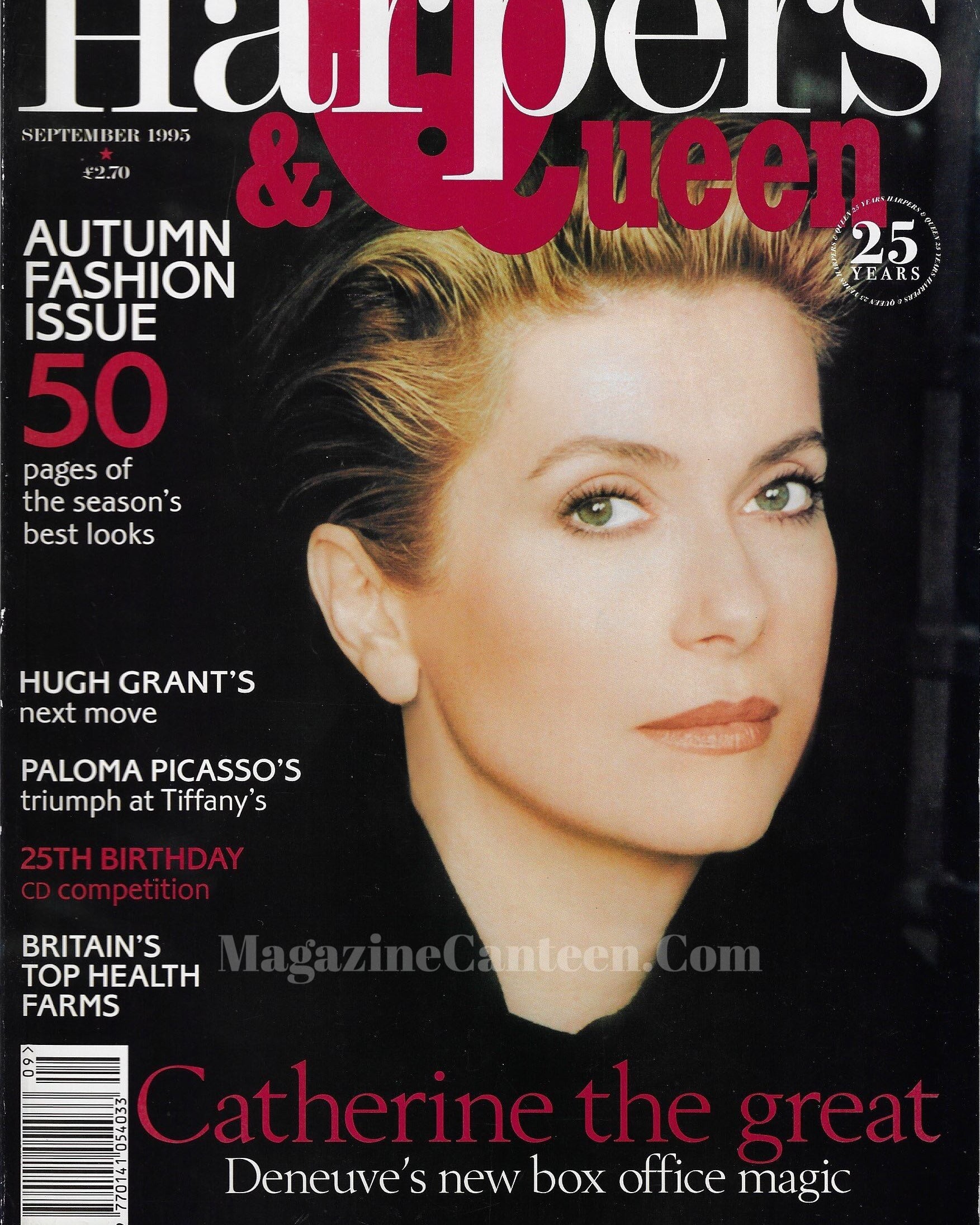 Harpers & Queen Magazine - Catherine Deneuve