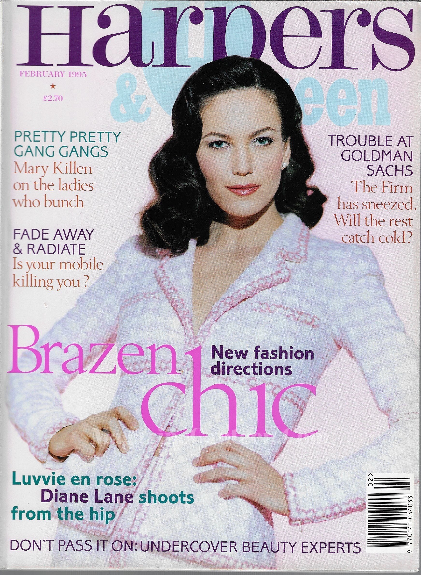 Harpers & Queen Magazine - Diane Lane