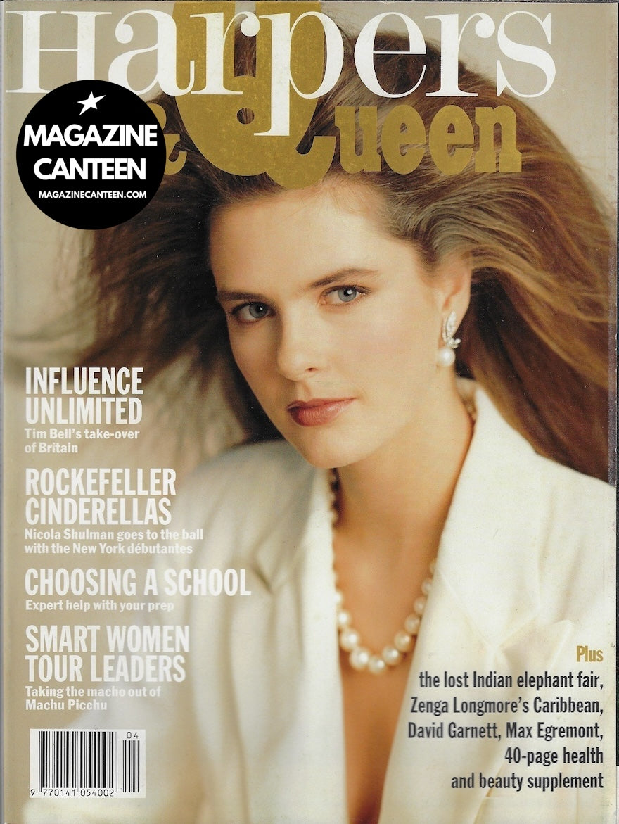 Harpers & Queen Magazine - Rosanna Blair TIM BELL Nigel Shafran ...