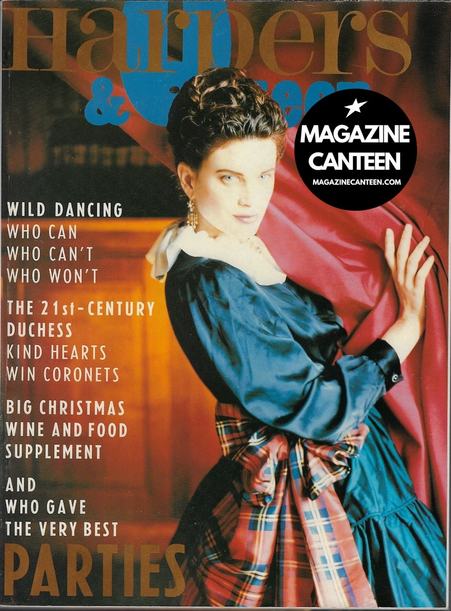 Harpers & Queen Magazine - Kristen McMenamy IMAN Tina Chow