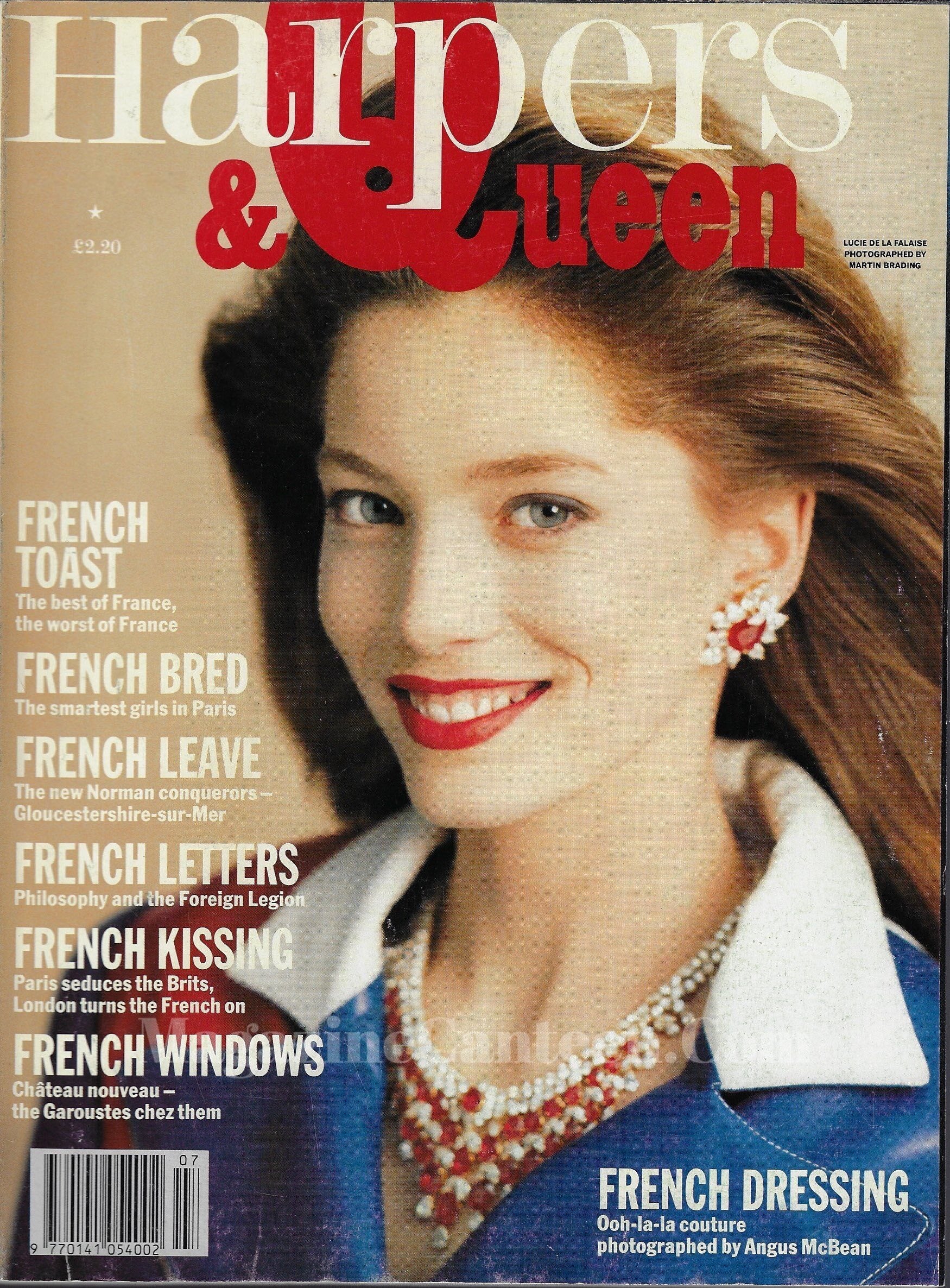 Harpers & Queen Magazine - Lucie de la Falaise