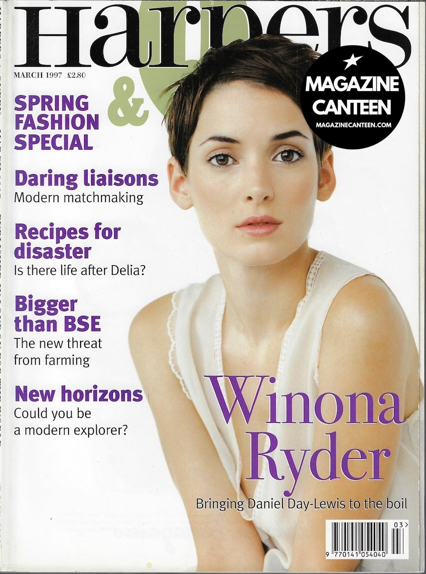 Harpers & Queen Magazine - Winona Ryder