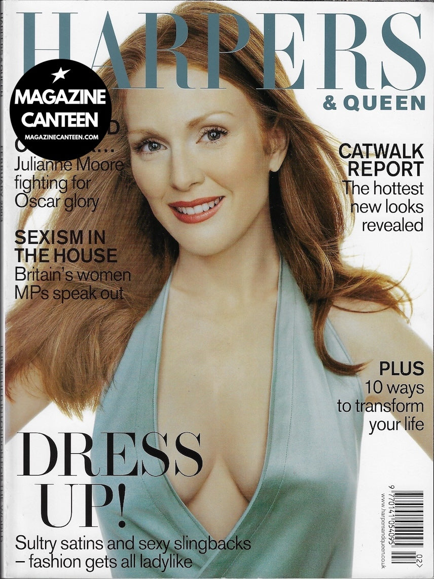 Harpers & Queen Magazine - Julianne Moore ADRIEN BRODY Eva Ficarova