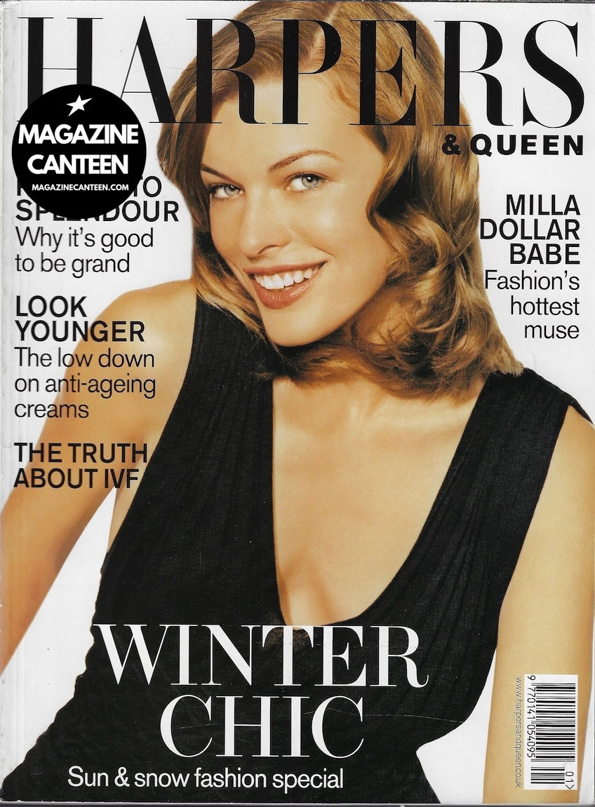 Harpers & Queen Magazine - Milla Jovovich BLUR Alex James