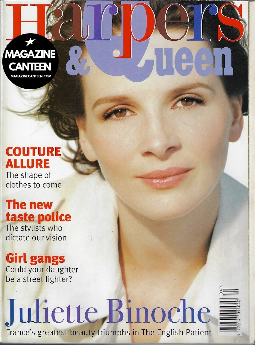Harpers & Queen Magazine - Juliette Binoche CLAIRE DANES Bloom