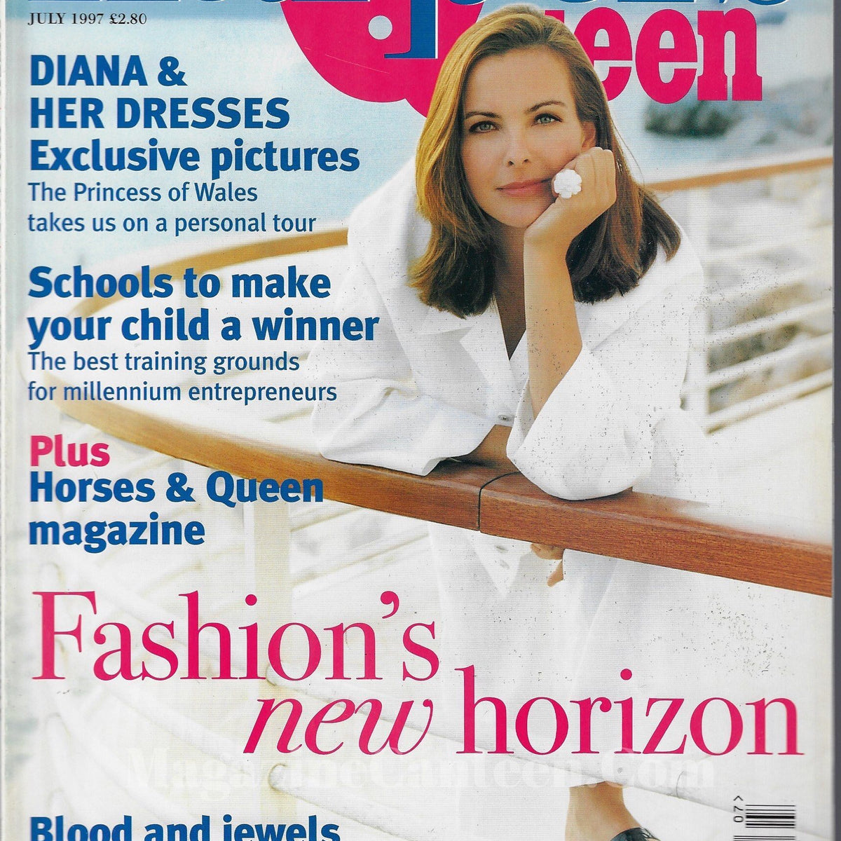 Harpers & Queen Magazine - Carole Bouquet – magazine canteen