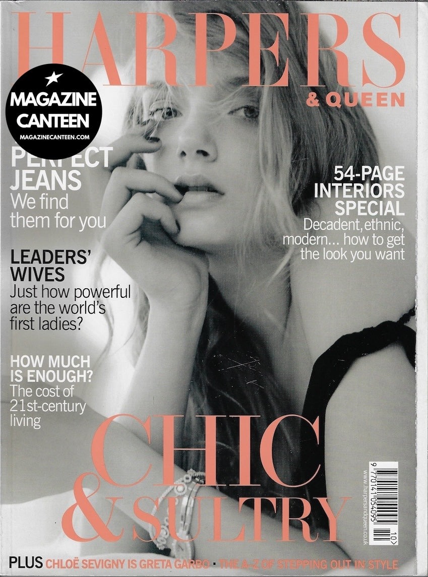 Harpers & Queen Magazine - Lily Donaldson CHLOE SEVIGNY David Morrissey
