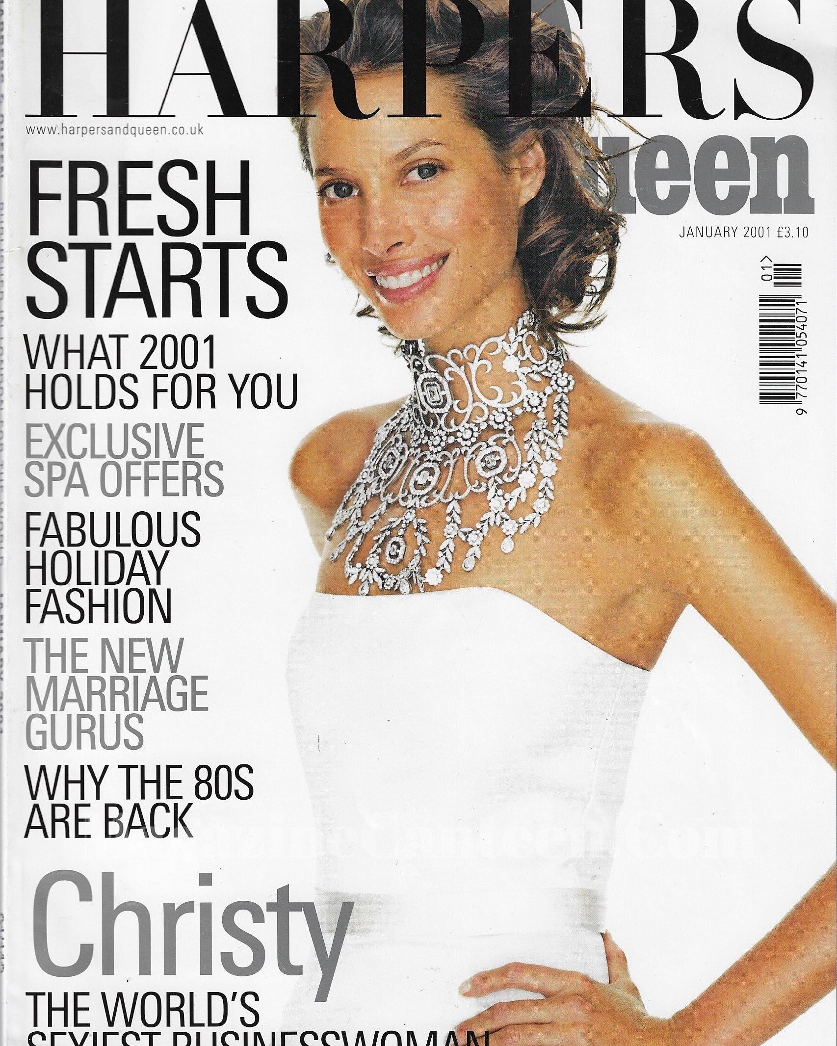 Harpers & Queen Magazine - Christy Turlington