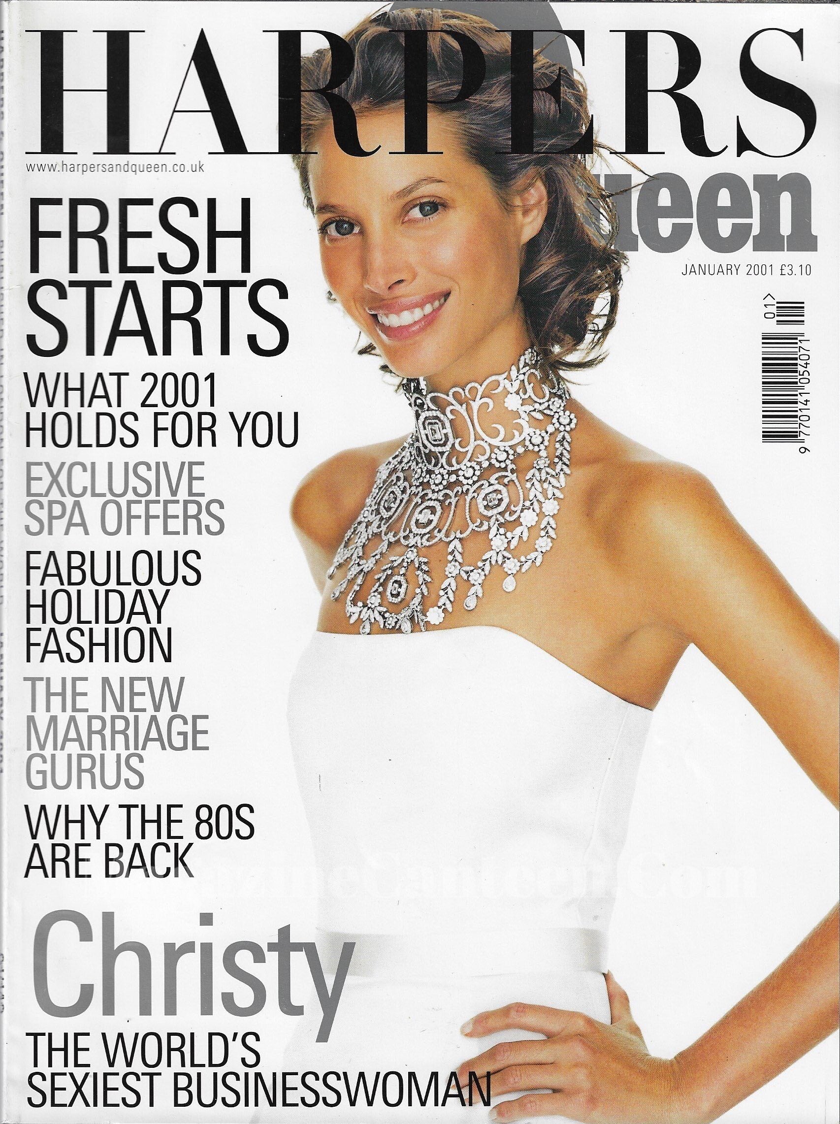 Harpers & Queen Magazine - Christy Turlington