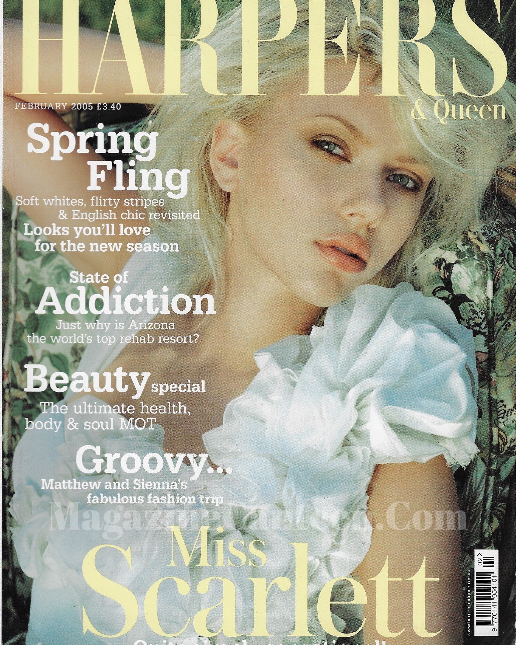 Harpers & Queen Magazine - Scarlett Johansson