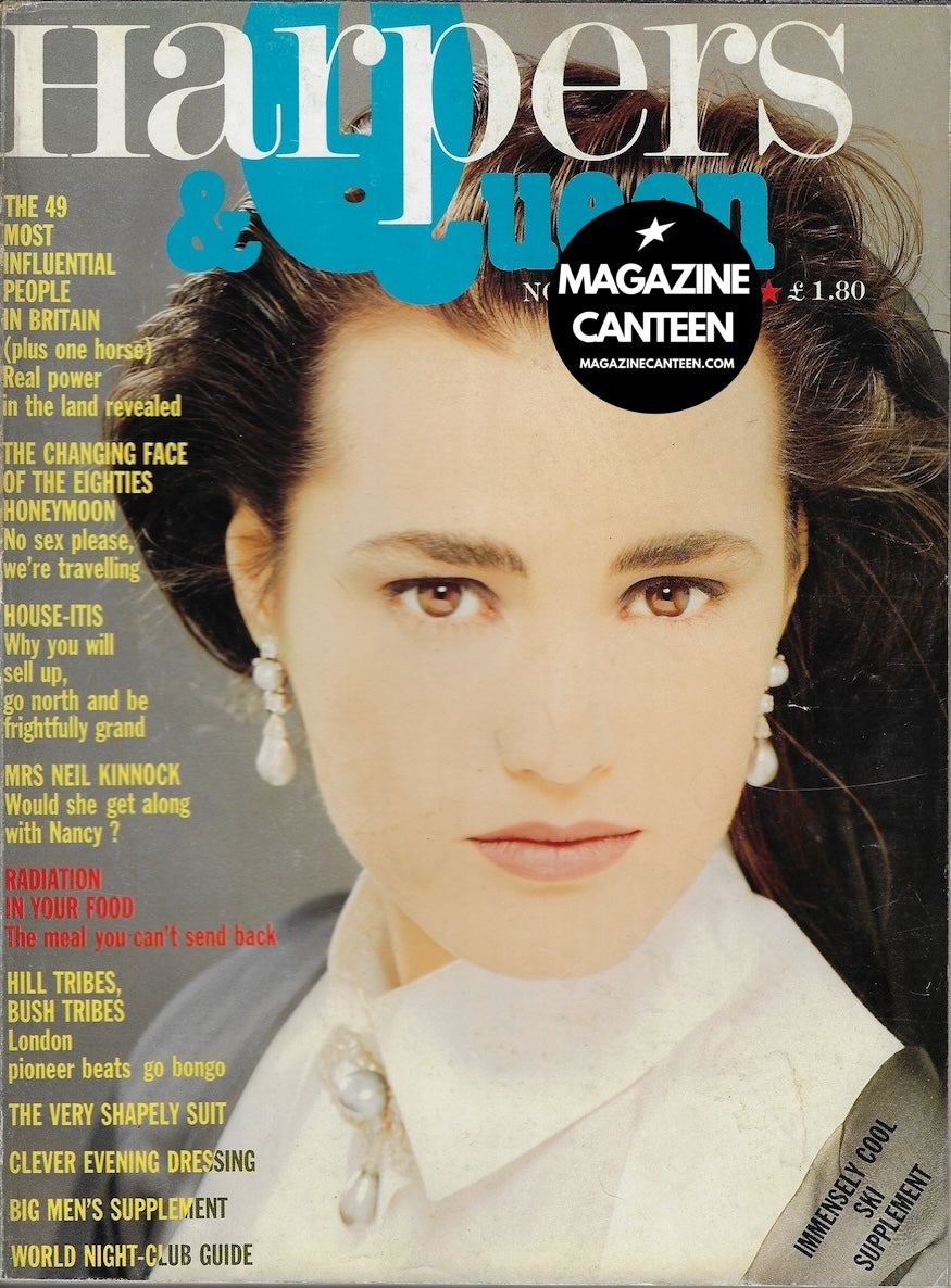 Harpers & Queen Magazine - YASMIN LE BON Naomi Campbell LOULOU DE LA FALAISE