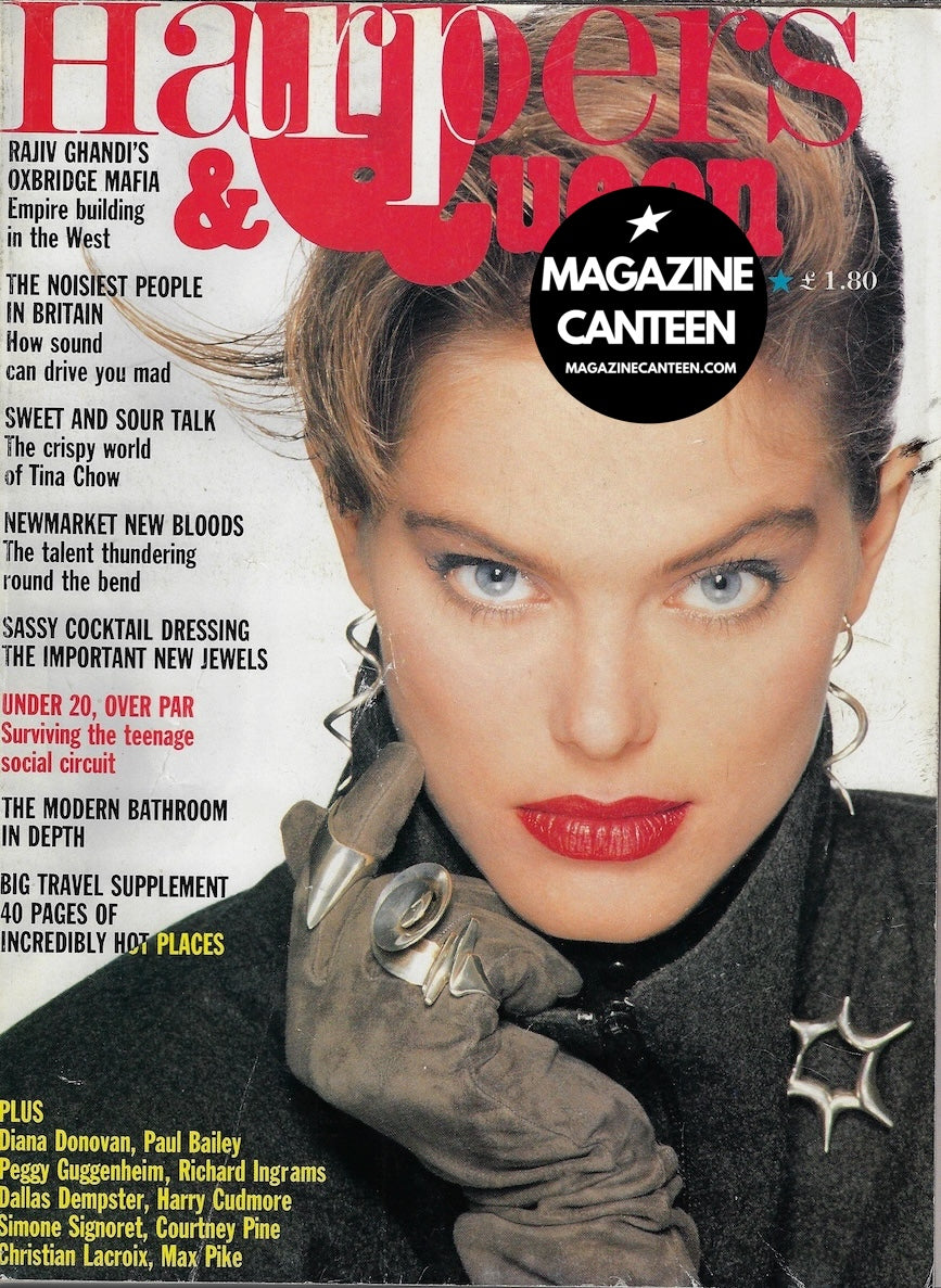 Harpers & Queen Magazine - Renee Simonsen NAOMI CAMPBELL Tina Chow