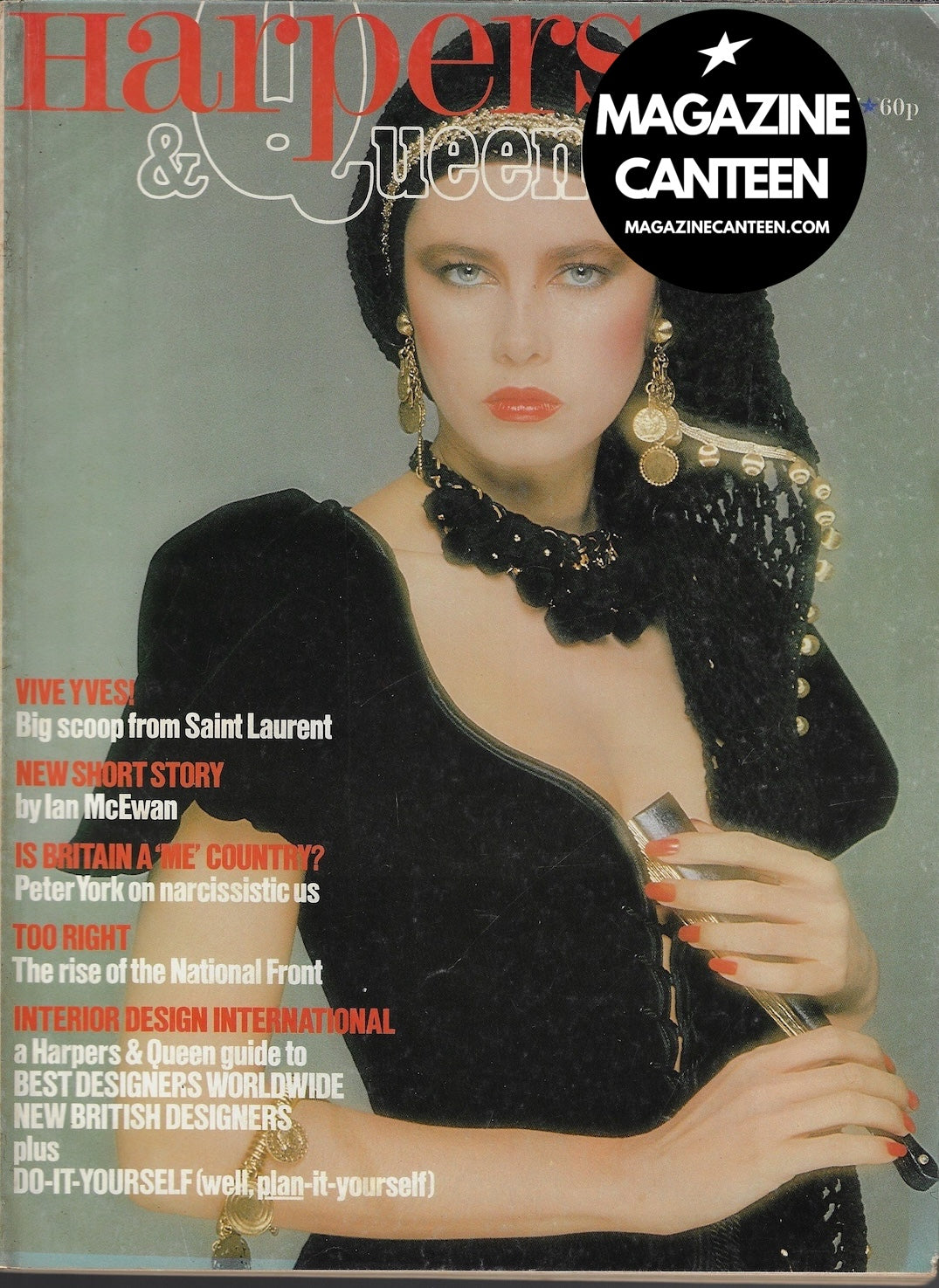 Harpers & Queen Magazine - Francois Lamy JERRY HALL Dayle Haddon