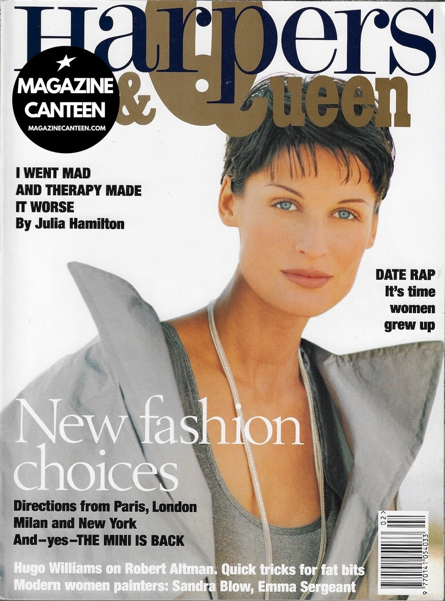 Harpers & Queen Magazine - Vanessa Duve BRIDGET HALL Cecilia Chancellor