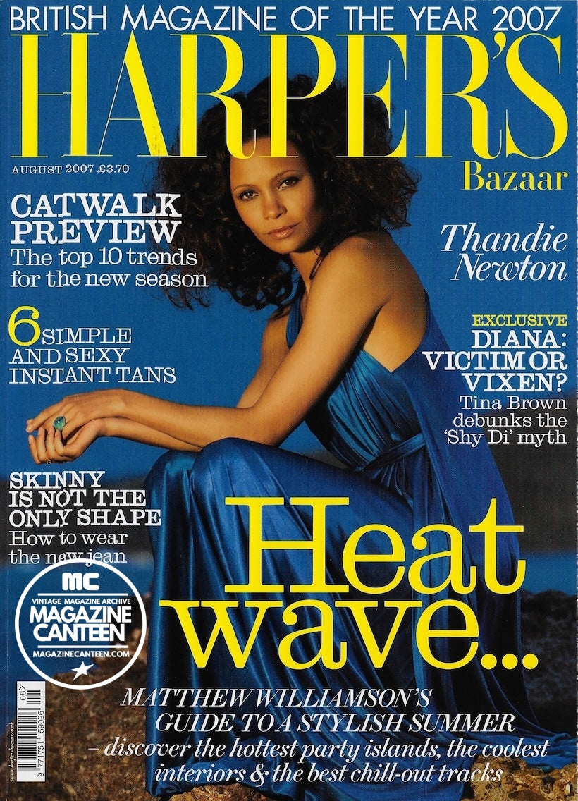 Harper's Bazaar Magazine - Thandie Newton TINA BROWN Jamie Cullum