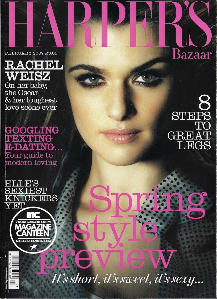 Harper's Bazaar Magazine - Rachel Weisz