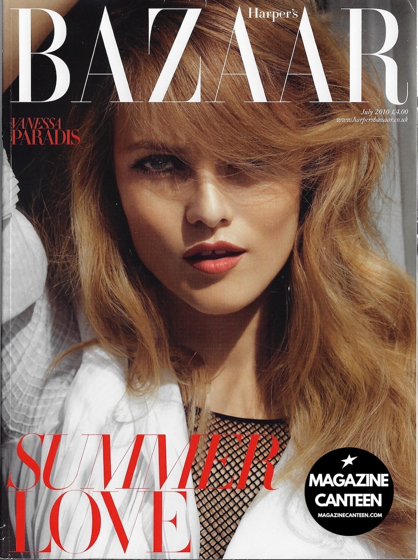 Harper's Bazaar Magazine - Vanessa Paradis JENSON BUTTON Hilary Rhoda ...