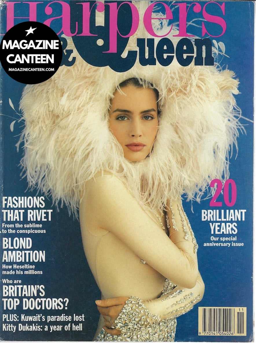 Harpers & Queen Magazine - Mario Testino CLAUS WICKRATH Michael Heseltine