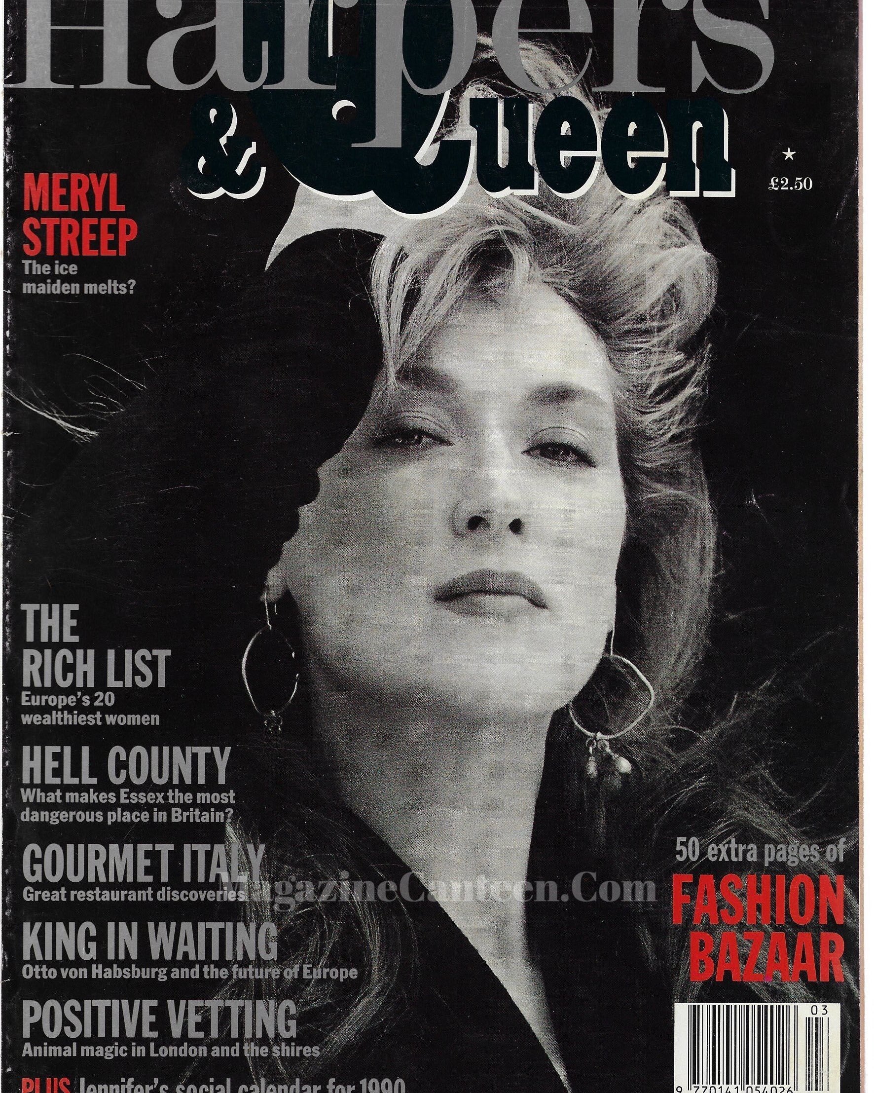 Harpers & Queen Magazine - Meryl Streep