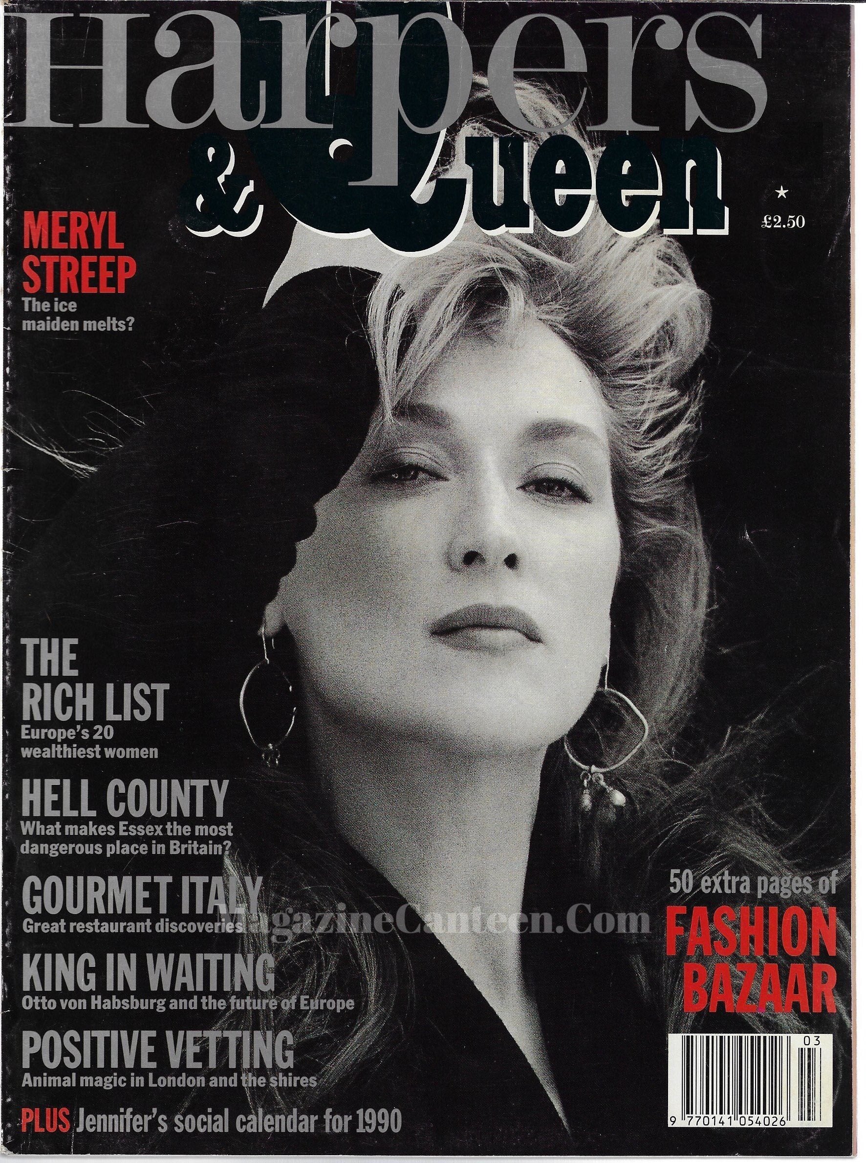 Harpers & Queen Magazine - Meryl Streep