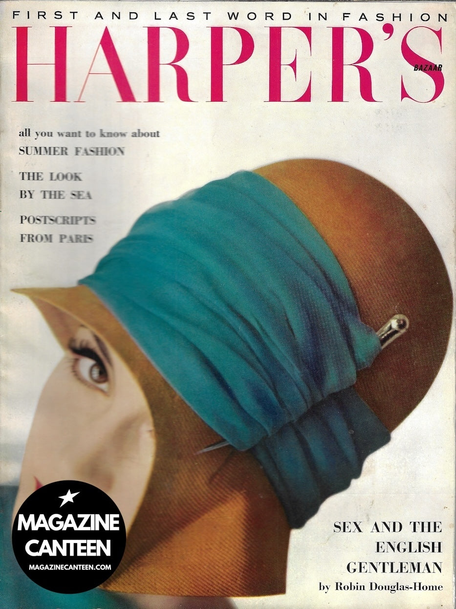 60s Harpers Bazaar Magazine - RICHARD DORMER Gitta Schilling