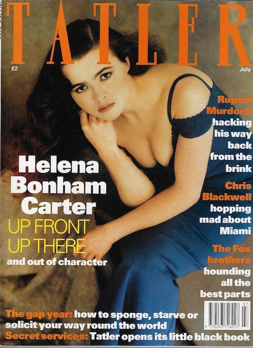 Tatler Magazine - Helena Bonham Carter Edward Fox Ralph Fiennes