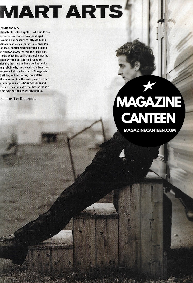 Harpers & Queen Magazine - Peter Capaldi Smart Arts