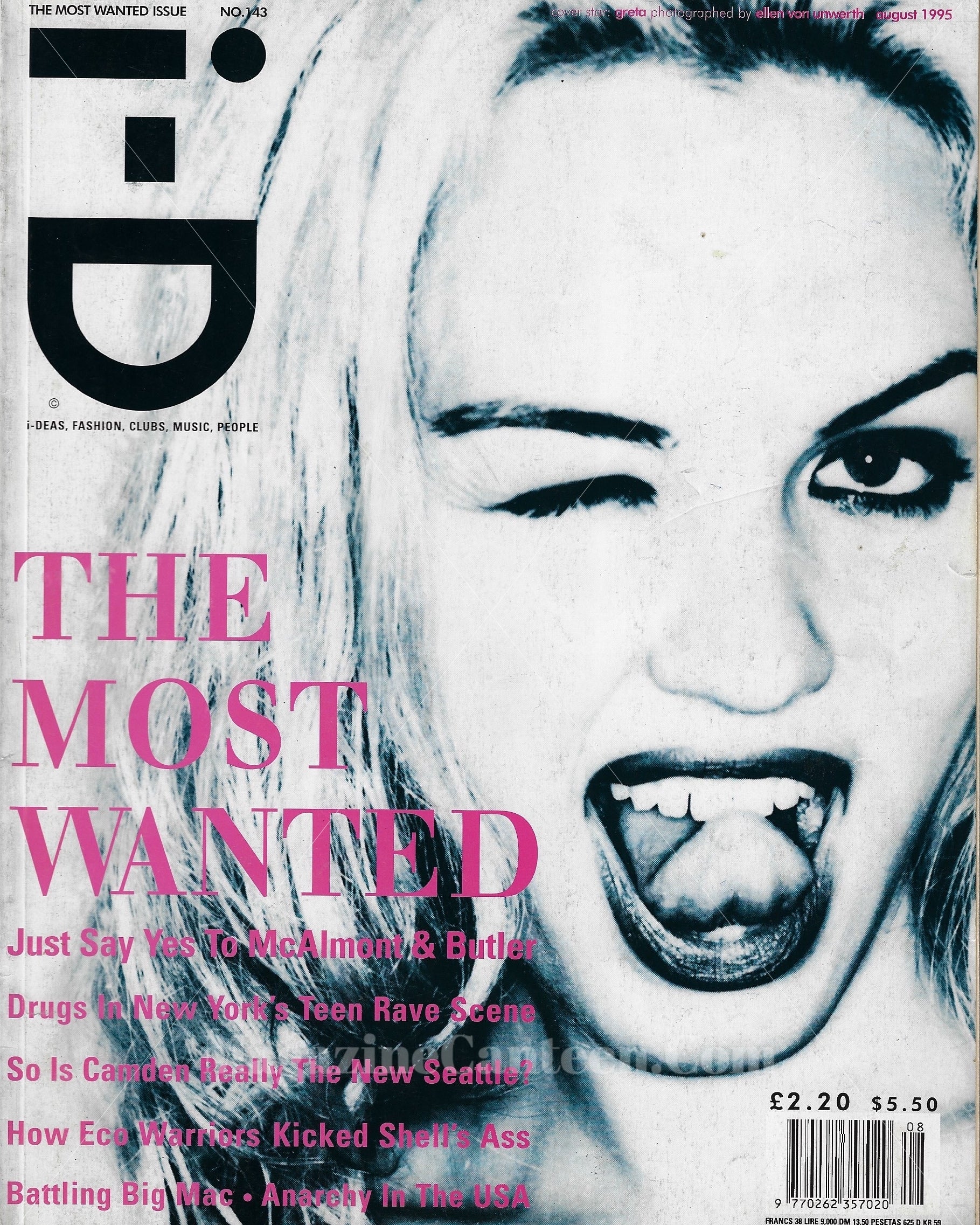 I-D Magazine 143 - Ellen Von Unwerth 1995