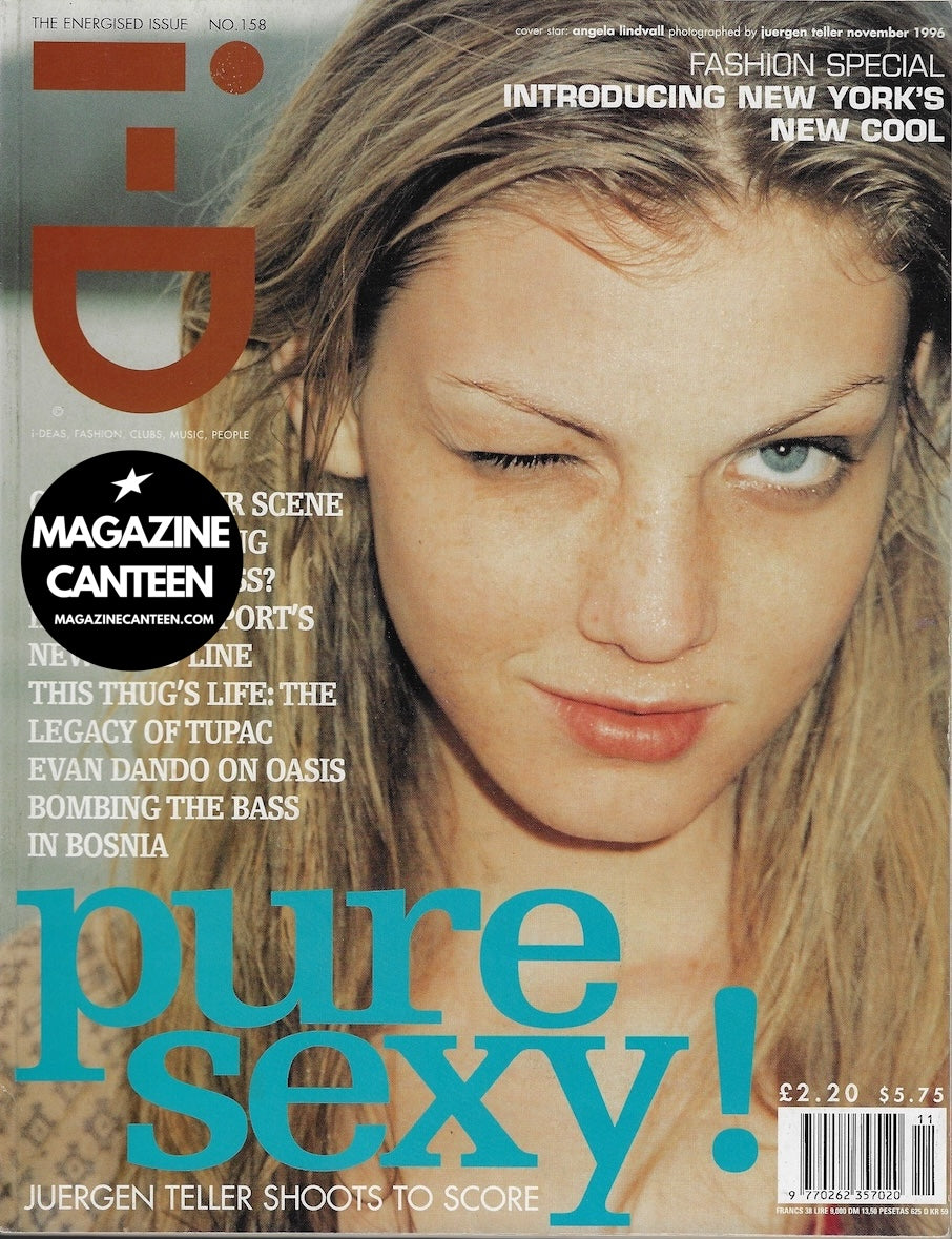 I-D Magazine 158 - Angela Lindvall Juergen Teller