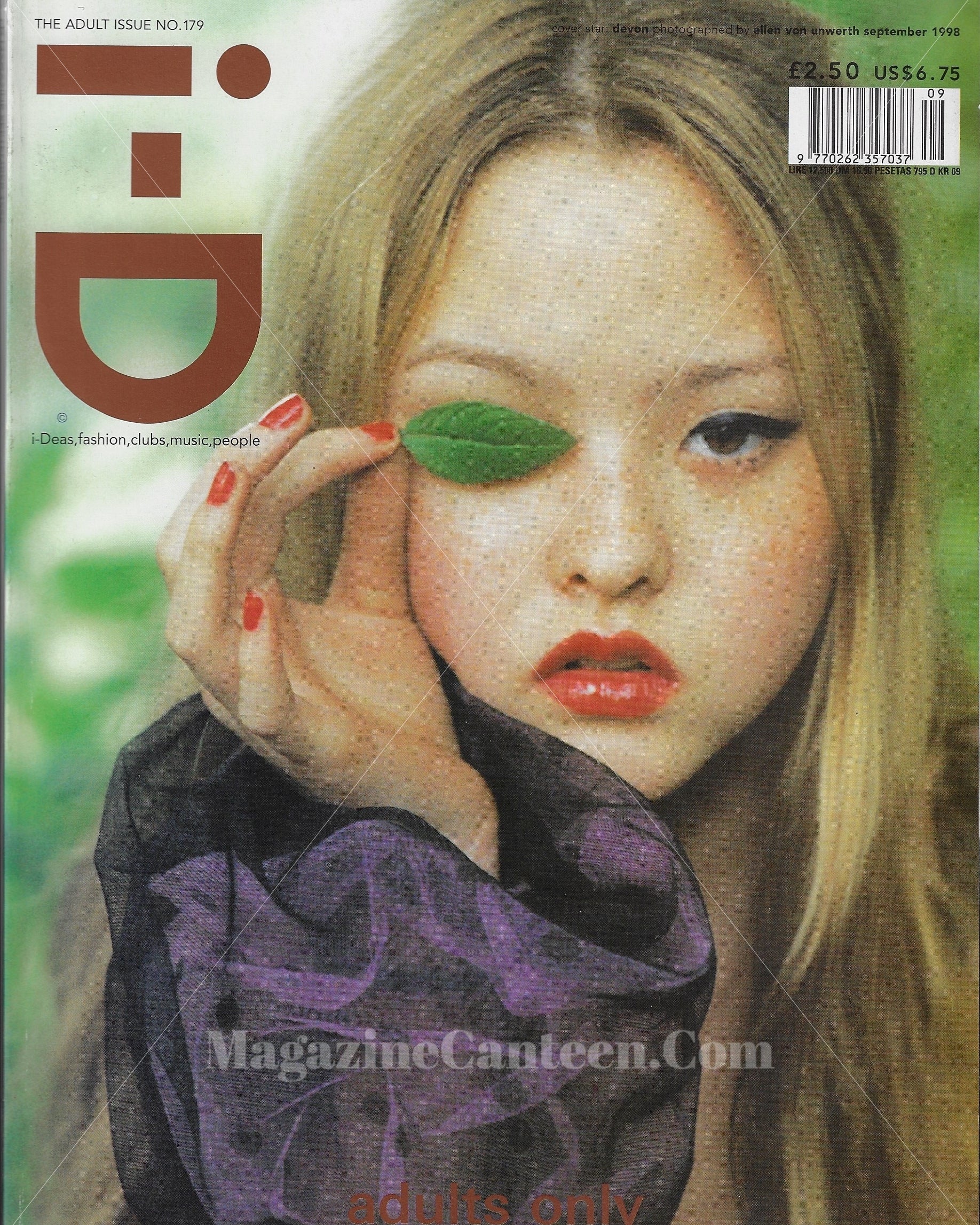 I-D Magazine 179 - Devon Aoki 1998