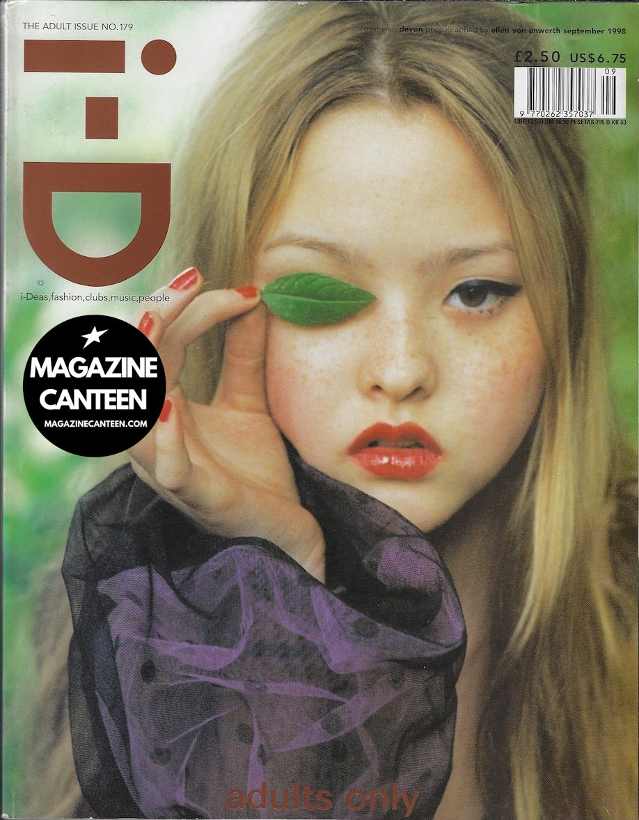 I-D Magazine 179 - Devon Aoki Alexander McQueen Kate Moss