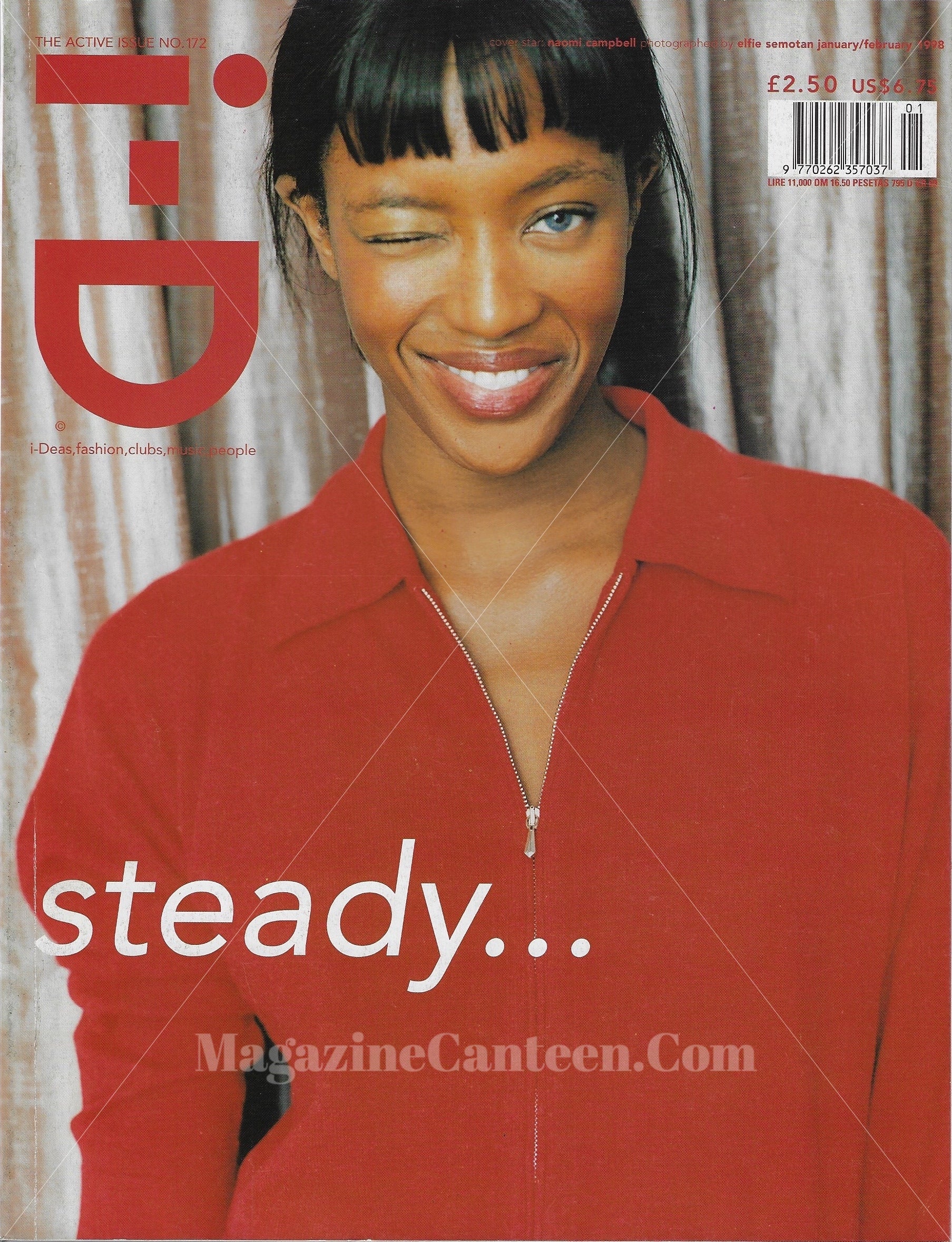 I-D Magazine 172 - Naomi Campbell 1998
