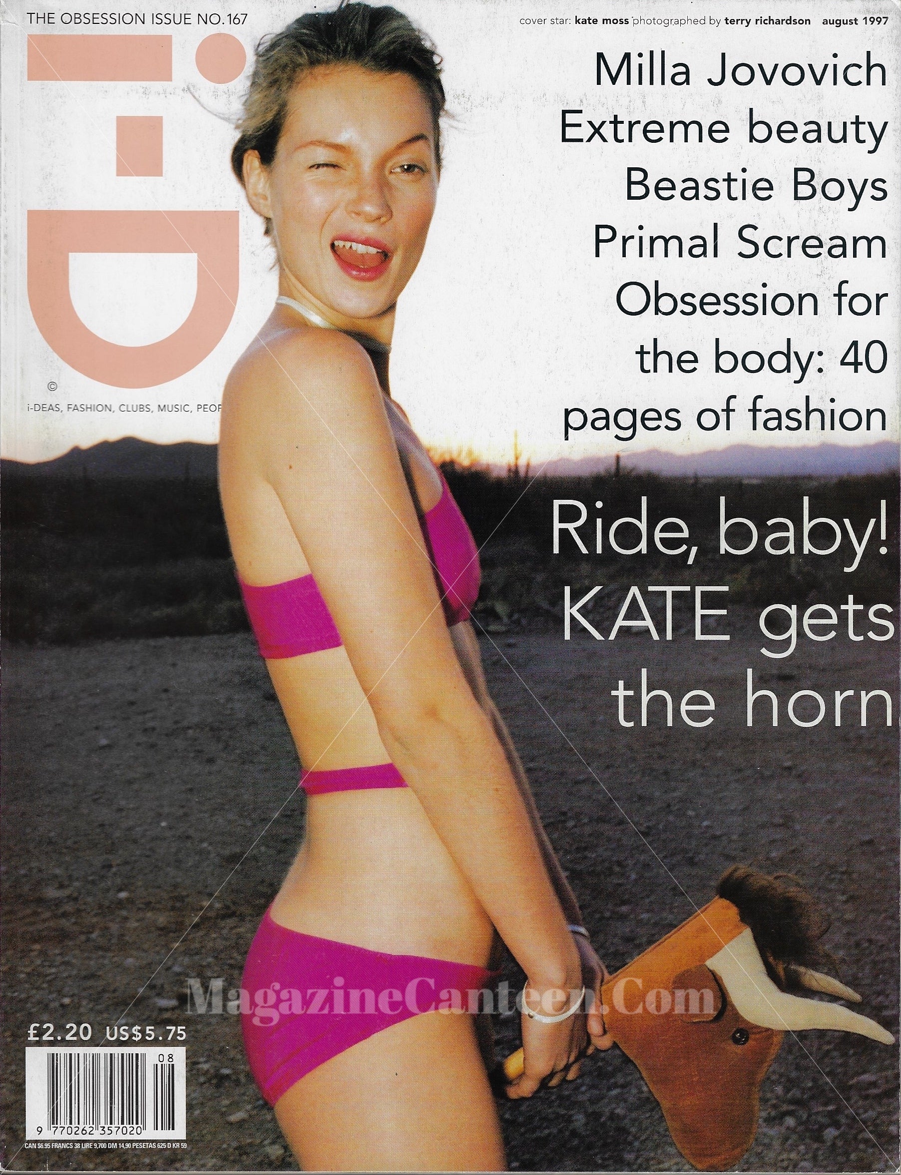 I-D Magazine 167 - Kate Moss 1997