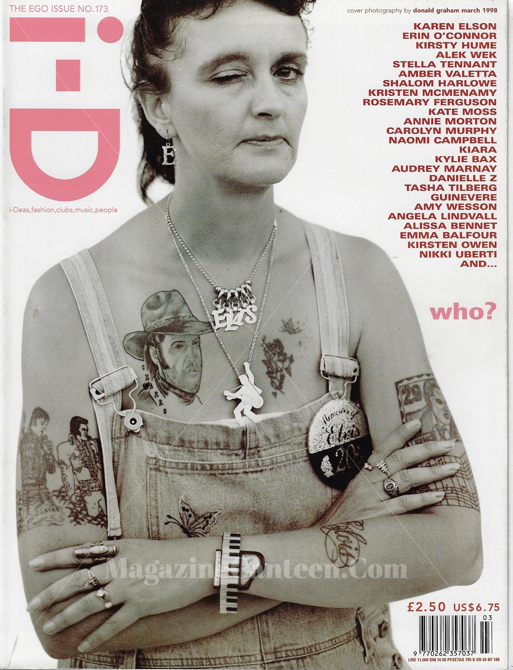 I-D Magazine 173 - The Ego issue 1998