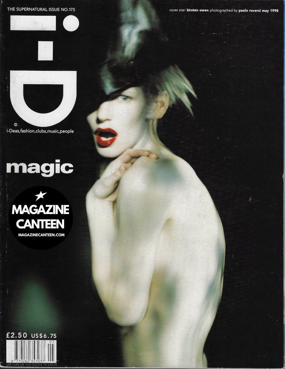 I-D Magazine 175 - Kirsten Owen All Saints Paolo Roversi 1998