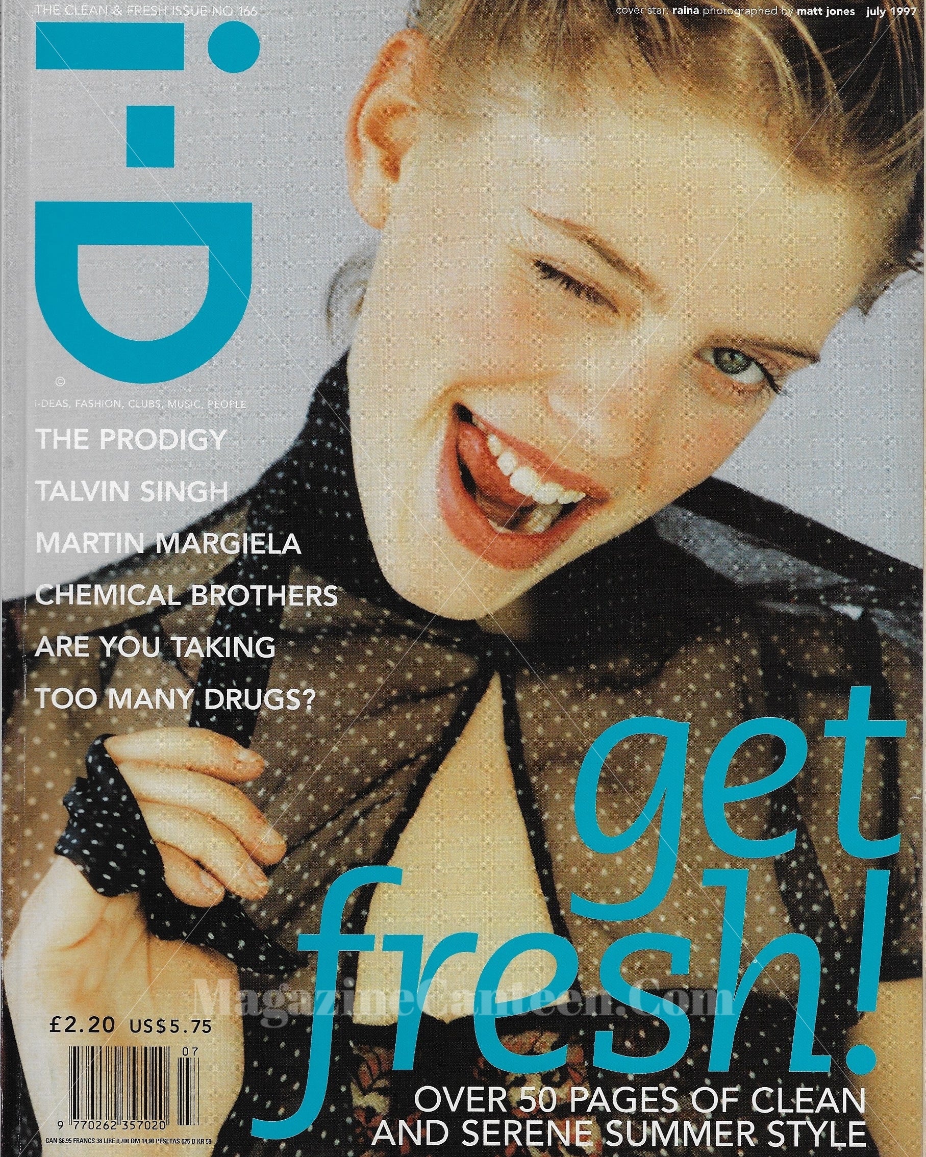 I-D Magazine 166 - Raina Matt Jones 1997