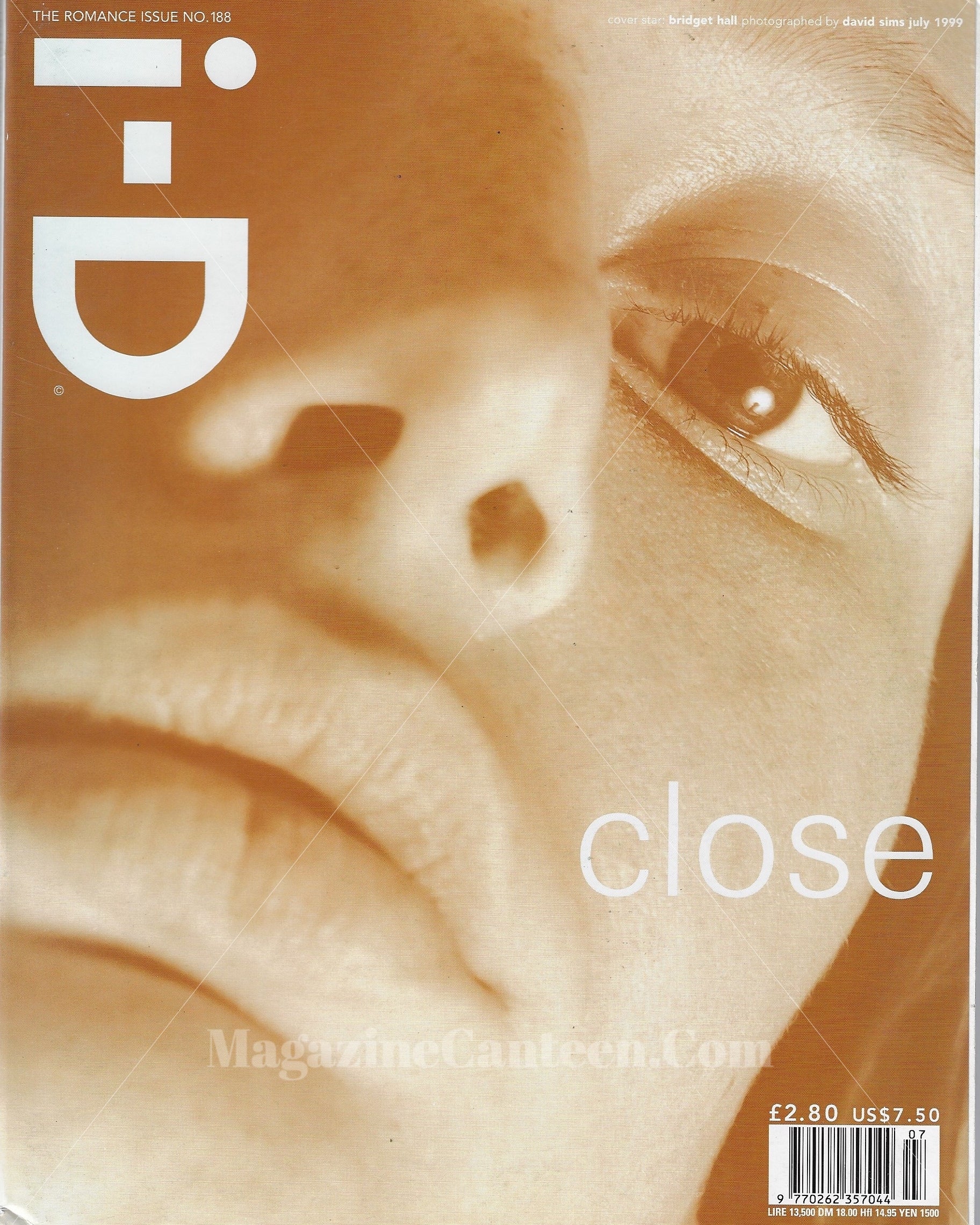 I-D Magazine 188 - Bridget Hall 1999