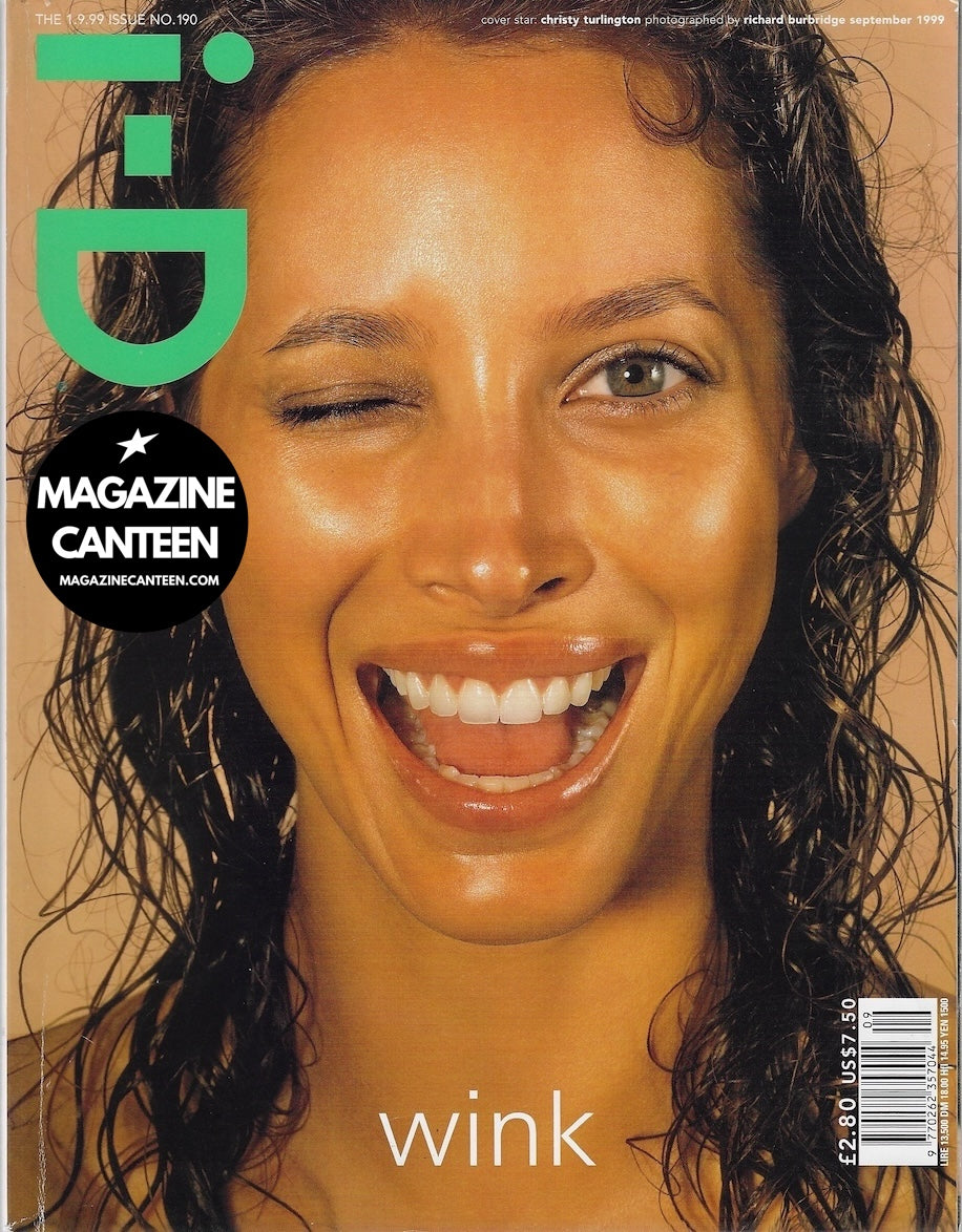 I-D Magazine 190 - Christy Turlington 1999 KAWS Air