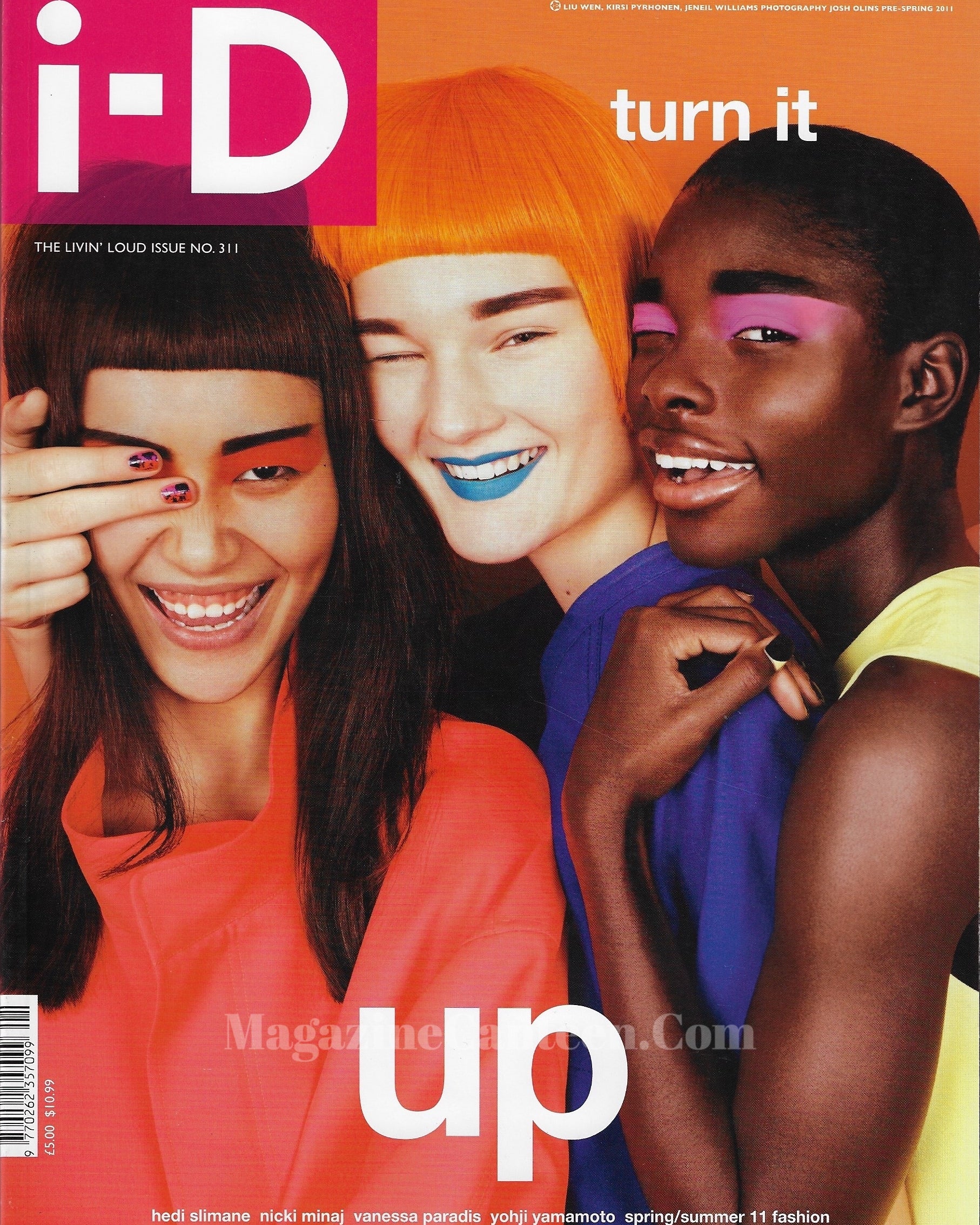 I-D Magazine 311 - Liu Kirsi & Jeniel 2011