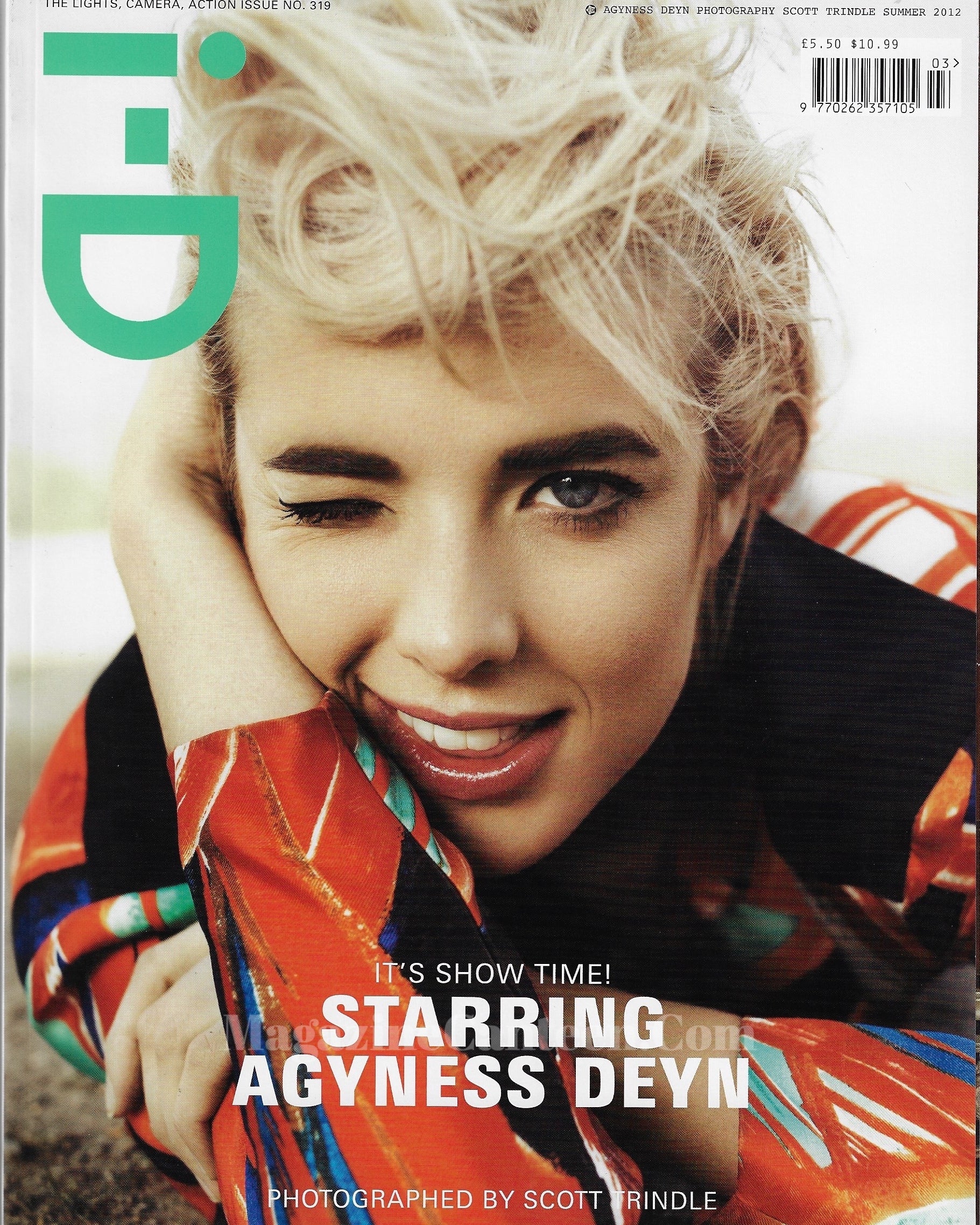 I-D Magazine 319 - Agyness Deyn 2012