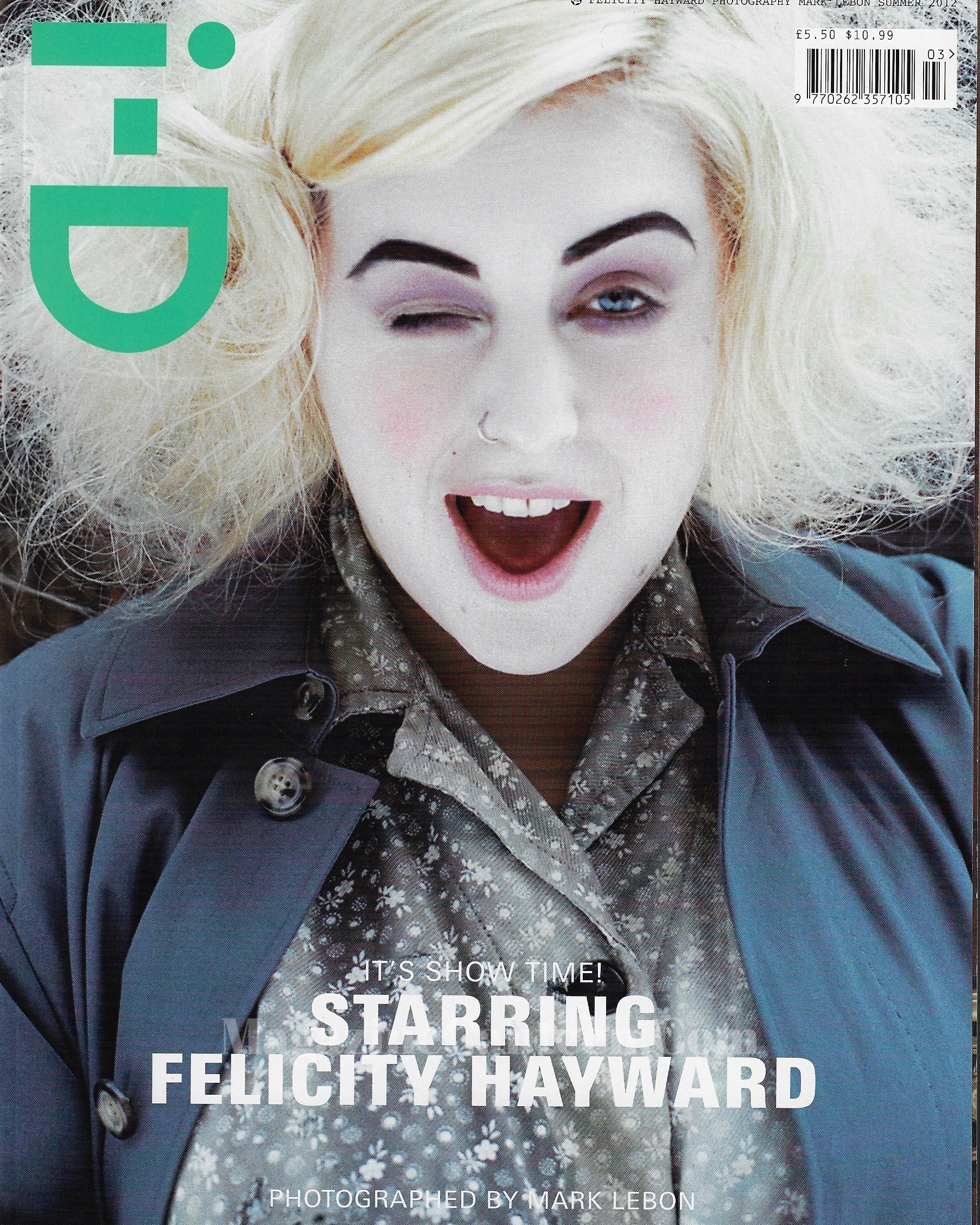 I-D Magazine 319 - Felicity Hayward 2012