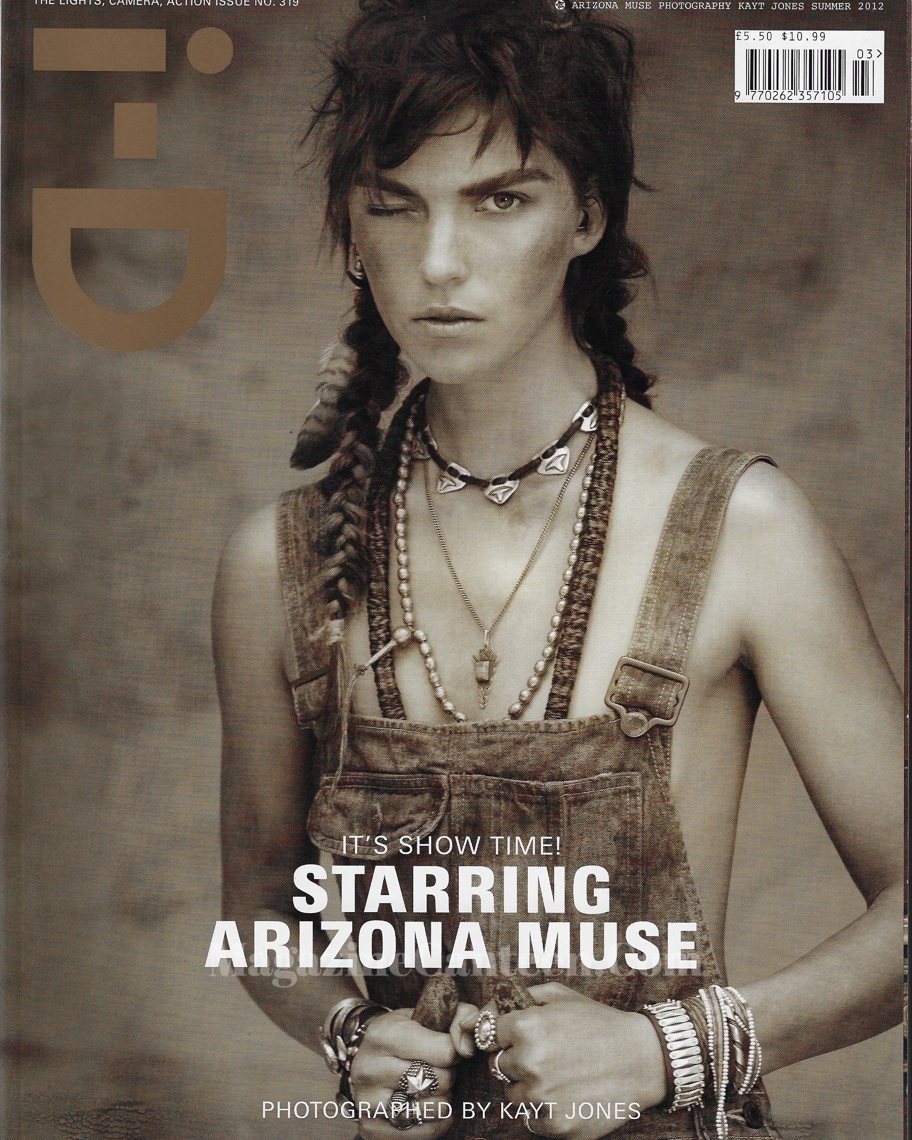 I-D Magazine 319 - Arizona Muse 2012
