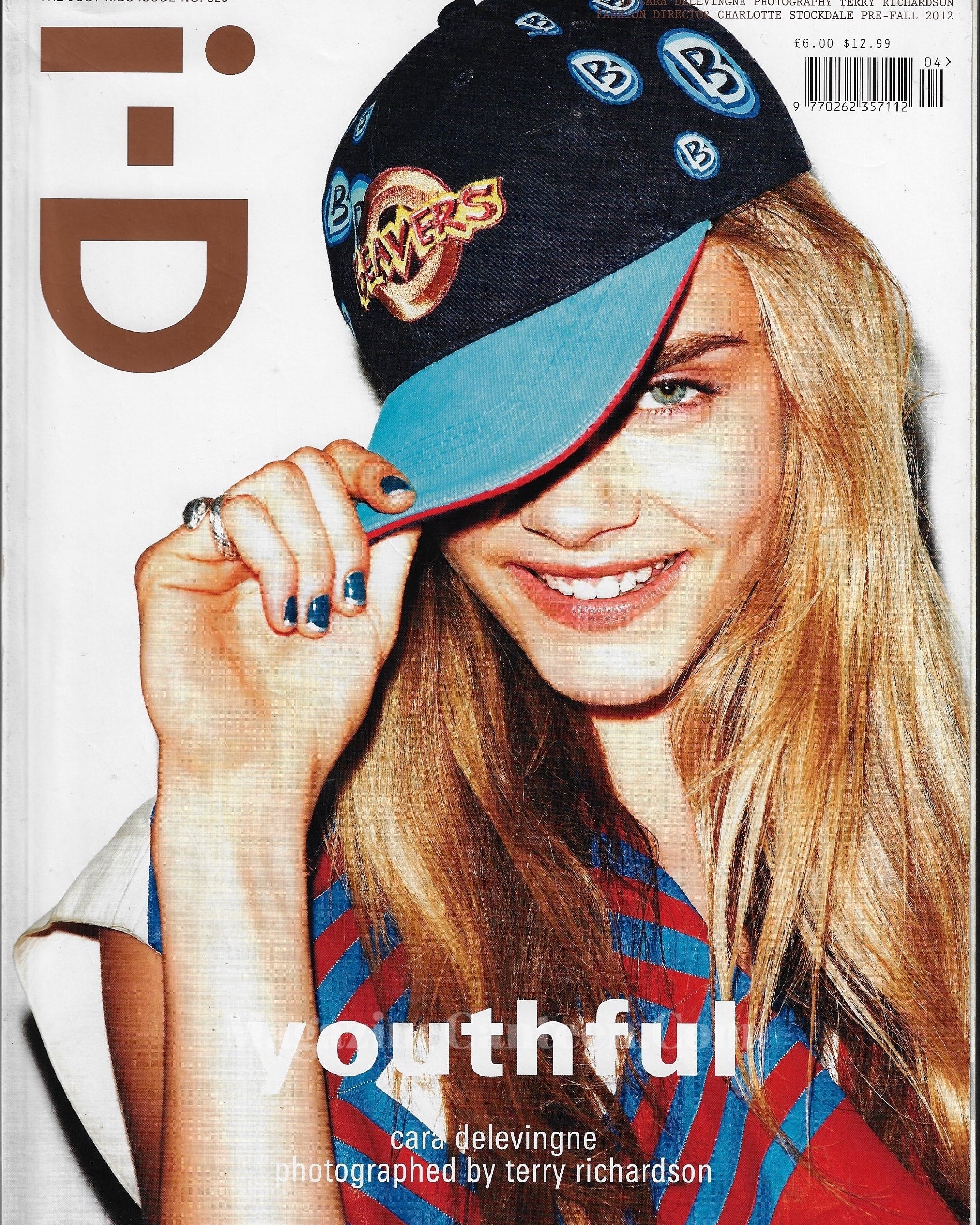 I-D Magazine 320 - Cara Delevingne 2012