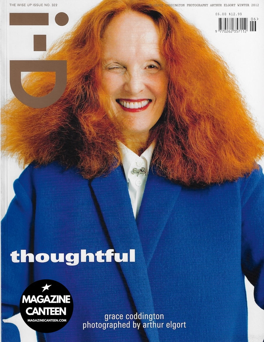 I-D Magazine 322 - Grace Coddington 2012 KAWS Neneh Cherry