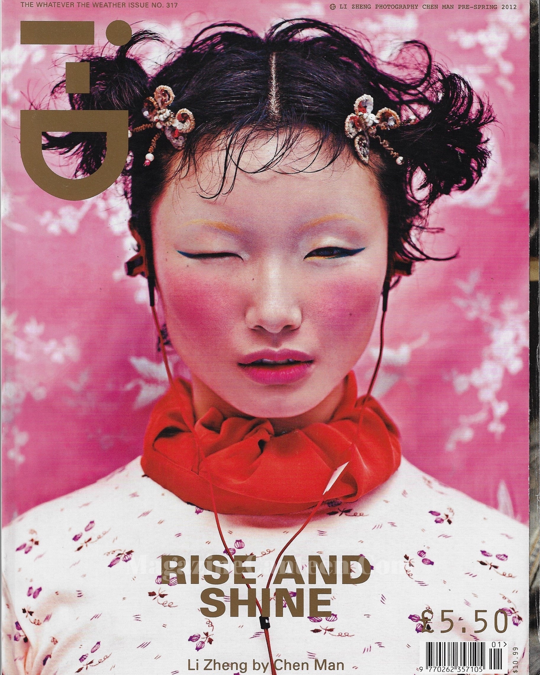 I-D Magazine 317 - Li Zheng 2012