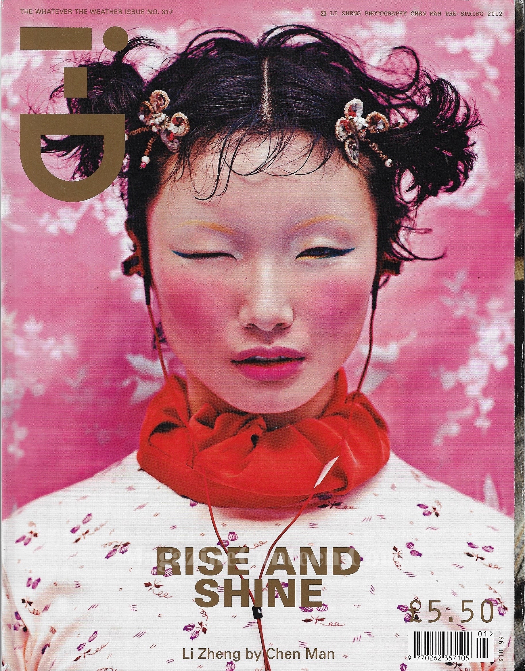 I-D Magazine 317 - Li Zheng 2012